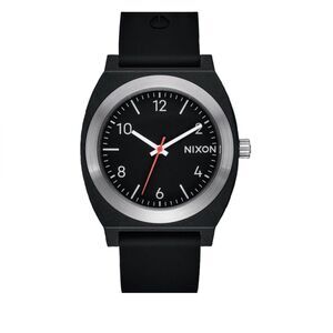 NWB Nixon Time Teller OPP black/black watch